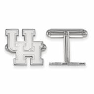 Houston Cougars Sterling Silver Cuff Links