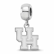 Houston Cougars Sterling Silver Small Dangle Bead