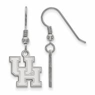 Houston Cougars Sterling Silver Small Dangle Earrings