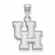 Houston Cougars Sterling Silver Small Pendant
