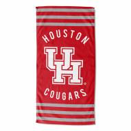 Houston Cougars Stripes Beach Towel