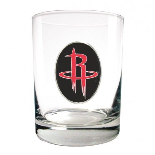 Houston Rockets NBA 2-Piece 14 Oz. Rocks Glass Set