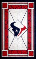 Houston Texans 11" x 19" Stained Glass Sign