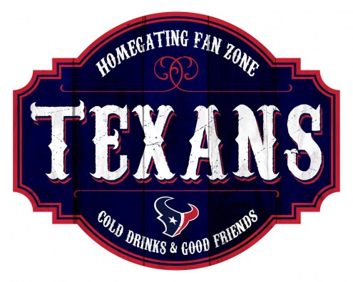 Houston Texans 12&quot; Homegating Tavern Sign