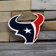 Houston Texans 12" Steel Logo Sign