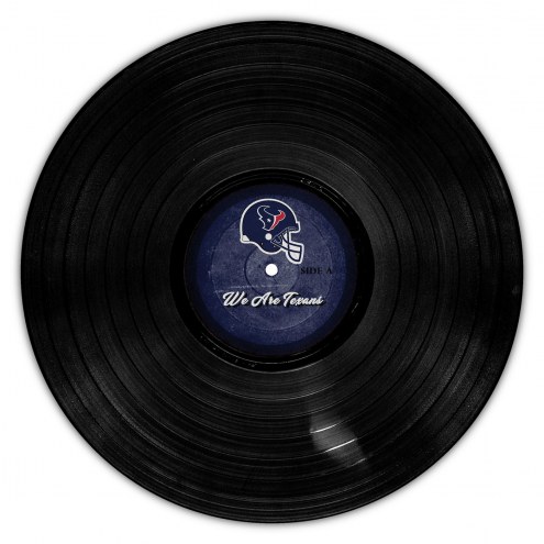 Houston Texans 12&quot; Vinyl Circle