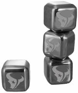 Houston Texans 6 Pack Stainless Steel Ice Cube Set