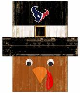 Houston Texans 6" x 5" Turkey Head