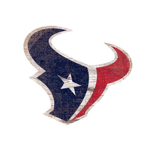 Houston Texans 8&quot; Team Logo Cutout Sign