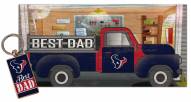 Houston Texans Best Dad Key Chain Combo Set