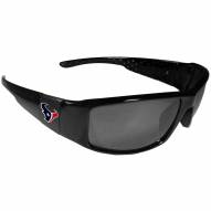 Houston Texans Black Wrap Sunglasses