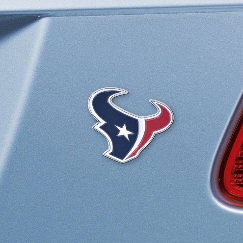 Houston Texans Color Car Emblem