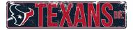 Houston Texans Distressed Metal Street Sign