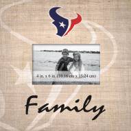 Houston Texans Family Picture Frame