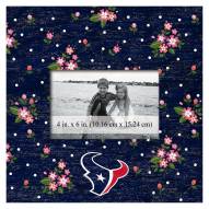 Houston Texans Floral 10" x 10" Picture Frame