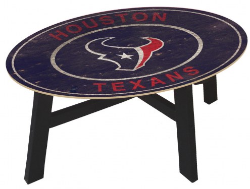 Houston Texans Heritage Logo Coffee Table