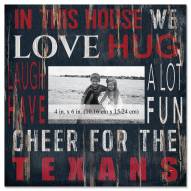 Houston Texans In This House 10" x 10" Picture Frame