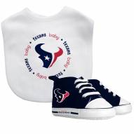 Houston Texans Infant Bib & Shoes Gift Set