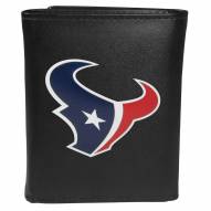 Houston Texans Large Logo Leather Tri-fold Wallet