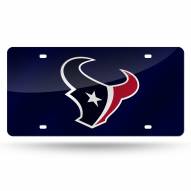 Houston Texans Laser Cut License Plate