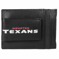 Houston Texans Logo Leather Cash and Cardholder