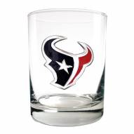 Houston Texans Logo Rocks Glass - Set of 2