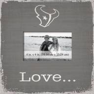 Houston Texans Love Picture Frame