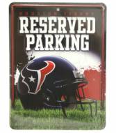 Houston Texans Metal Parking Sign
