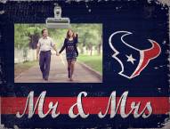 Houston Texans Mr. & Mrs. Clip Frame