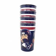 Houston Texans Party Cups - 4 Pack