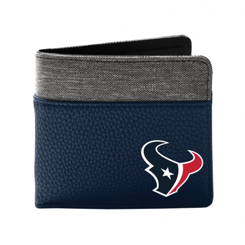 Houston Texans Pebble Bi-Fold Wallet