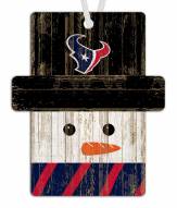 Houston Texans Snowman Ornament