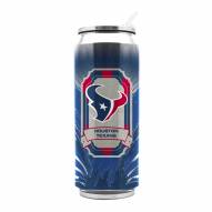 Houston Texans Stainless Steel Thermo Can