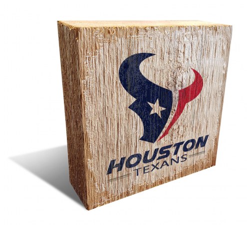 Houston Texans Team Logo Block