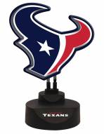 Houston Texans Team Logo Neon Light