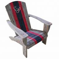 Houston Texans Wooden Adirondack Chair