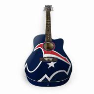 Houston Texans Woodrow Acoustic Guitar
