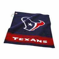 Houston Texans Woven Golf Towel