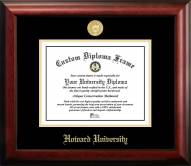 Howard Bison Gold Embossed Diploma Frame