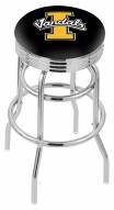 Idaho Vandals Double Ring Swivel Barstool with Ribbed Accent Ring