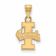 Idaho Vandals Sterling Silver Gold Plated Small Pendant