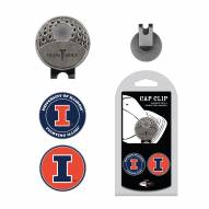 Illinois Fighting Illini Hat Clip & Marker Set