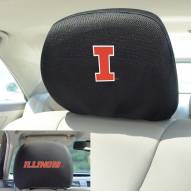 Illinois Fighting Illini Headrest Covers