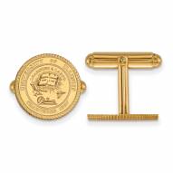 Illinois Fighting Illini Sterling Silver Gold Plated Cuff Links