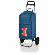 Illinois Fighting Illini Navy Cart Cooler