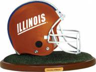 Illinois Fighting Illini Collectible Football Helmet Figurine