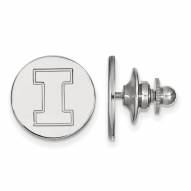 Illinois Fighting Illini Sterling Silver Lapel Pin