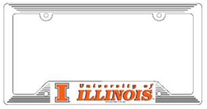 Illinois Fighting Illini License Plate Frame