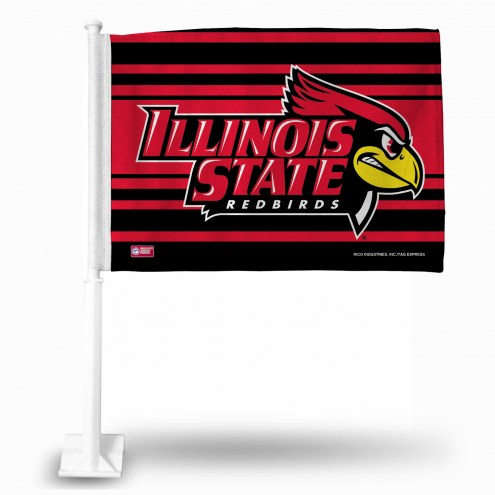 Illinois State Redbirds Car Flag