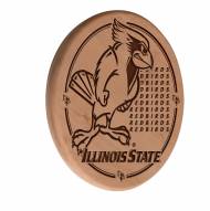 Illinois State Redbirds Laser Engraved Wood Sign